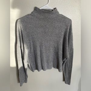 Turtle Neck Grey Long Sleeve